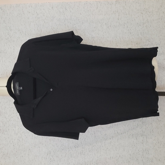 Black Cotton Polo - Picture 1 of 5